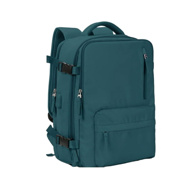 Minnieouse de viaje impermeable y duradera con almacenamiento en capas de gran capacidad de ocio Mochilas verde pavo real