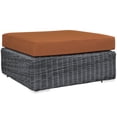thumbnail image 1 of Modway Summon Ottomane Carrée de Patio en Toile Mobilier de Patio Toscane, 1 of 5