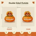 thumbnail image 2 of Thanksgiving Holiday Washable Flags Versatile Double Colored Yard Decoration 28x40 Inches Cute Happy Thanskgiving Durable Camping Flags for Campsite for Backyard Outdoor Farmhouse Yard Porch Deco, 2 of 6