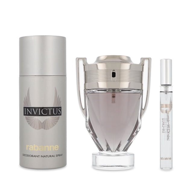 SET INVICTUS 3PZS 100ML EDT SPRAY/ DESODORANTE 150ML SPRAY/ 10ML EDT SPRAY