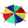 thumbnail image 2 of Tienda de paracaídas Zulema multicolor con asas 10 pies, 2 of 8