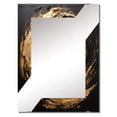 thumbnail image 2 of Designart "Galactic Vortex of Gold and Black Spirals" Abstract Spirals Oversized Wall Mirror - Modern Abstract Entryway Big Wall Mirror - Multiple Color Options, 2 of 6
