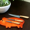 thumbnail image 2 of Gibson Home Seward 3 Piece Stainless Steel Cutlery Set with Wood Handles, 2 of 2