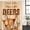 Yellow, variant on Orange Deer Shower Curtain Set - Standard 72" x 72" Washable Bathtub Curtain with 12 Hooks, Wildlife Elk Animals Rustic Farmhouse Waterproof Fabric Stall Shower Curtains for Bathroom/Bathtub Décor
