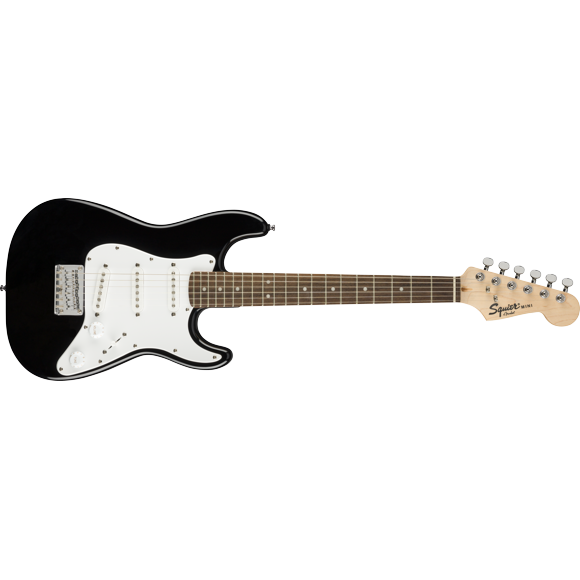 Guitarra Eléctrica Squier by Fender Mini Stratocaster - Laurel, Negra