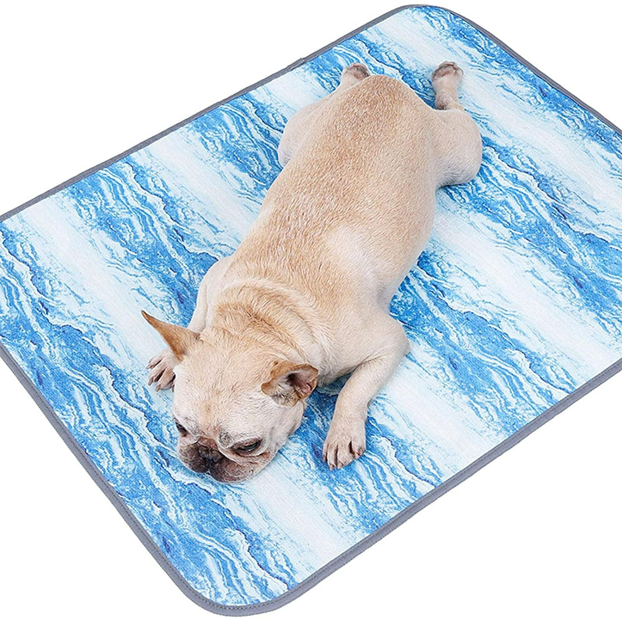 Dogs Outdoor High End Ice Silk Pet Mat Cooling Dog MatLarge Dogs Summer Cooling Bed for Cats Portable Pet Cooling Cushion for Home Or Outdoor Walmart