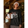 thumbnail image 2 of Off-Road Reindeer Car Sweatshirt Men -Smartprints Designs, Male x-Large, 2 of 4