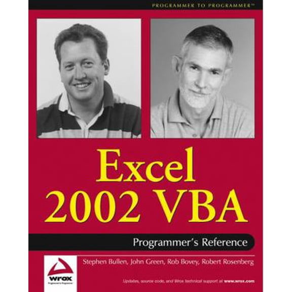 Pre-Owned Excel 2002 Vba Programmer's Reference (Paperback) 0764543717 9780764543715