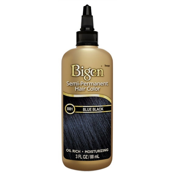 Bigen Semi-Permanent Haircolor #BB1 Blue Black 3oz (Pack of 2)