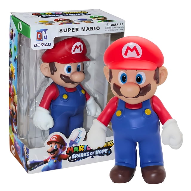 Figura Coleccionable Super Mario Bros 22cm Muñeco De Colección Decoración
