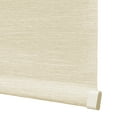 Lumi Blackout Cordless Slow Release Fabric Roller Shade 73" x72", Linen