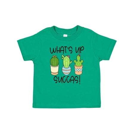 

Inktastic What s Up Succas Funny Cacti Plants Gift Baby Boy or Baby Girl T-Shirt