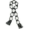 No Boundaries - Two-Tone Rosette Scarf
