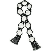 No Boundaries - Two-Tone Rosette Scarf