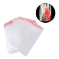 thumbnail image 3 of OUNONA 100Pcs Cellophane Bags for Clothing Transparent OPP for Organization, 3 of 8