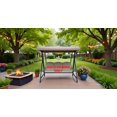 thumbnail image 1 of APEX GARDEN Replacement SEAT CUSHION for Model# GCS00229C Garden Treasures 3-person swing, 1 of 6