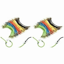 Small Bungee Cords with Hooks 24 Pack, Adjustable Rubber Elastic Cords for Luggage Roof Rack Hanging Outdoor