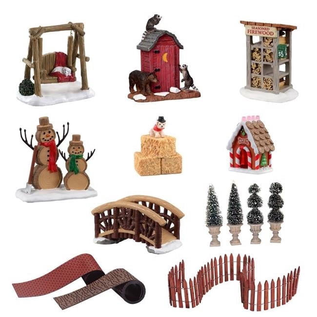 Lemax Maple Syrup Season Table Accent Set - Fall Harvest Decorative Piece