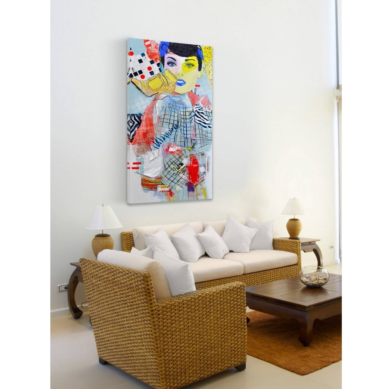 Marmont Hill ''Wax Doll'' Painting Print on Wrapped Canvas