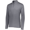 thumbnail image 3 of Augusta Sportswear M Boys ATTAIN 1/4 ZIP PULLOVER Graphite 2786, 3 of 3