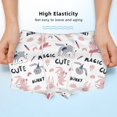 thumbnail image 3 of Yiaed Cute Magic Bunny Print Boys' Boxer Briefs Cotton Casual Stretch Comfort Boys Boxers - Kids Boxer Briefs Underwear for Boys (6-18)-X-Small, 3 of 5