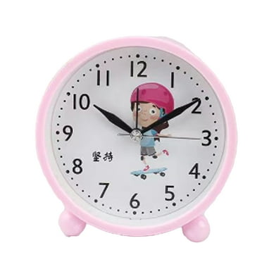 CCOCC Alarm Clock,Smooth Touch Desk Clock,Silent Alarm Clocks for Bedrooms,Travel-Friendly Alarm Clock