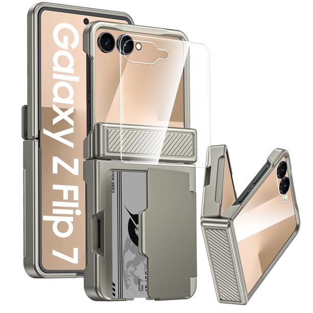 Funda para teléfono móvil GooseBox Galaxy Z Flip 7 RFID Wallet