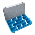 thumbnail image 5 of Rupoun Fishing Tackle Box Storage Trays with Removable Dividers Lure Hooks Organizer Case, Blue, 8.27 inches / 21 cm, 5 of 7