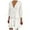 White, variant on Women's V Neck Jacquard Quarter Sleeve Bohemian Cutout Floral Sexy Beach Dress,Red,S