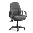 thumbnail image 2 of Global Industrial Low Back Executive Chair, Gray, 2 of 3