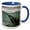 Blue/White, variant on 3drose, Pier Along the Coast, Punta Arenas, Chile - Sa05 Ksu0047 - Keren Su, 11oz Magic Transforming Mug