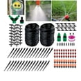 thumbnail image 1 of Drip Irrigation Kit Drip Irrigation System Garden Watering System Irrigation System For Garden Irrigation System Kit Drip Kit Garden Timer Card Sleeve Hose Drip Kit With 149Pcs Timer, 1 of 9