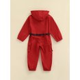 thumbnail image 4 of SAYOO Drama Coreano Mono para niños, Manga Larga con Capucha Cierre de Cremallera Cosplay Pantalones Largos Outwear SAYOO casual, 4 of 8