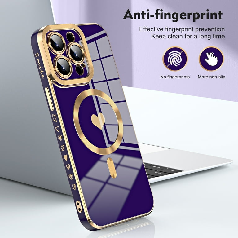 CANSHN Cover Magnetica Opaca per iPhone 11, [Compatibile con MagSafe] Custodia Traslucida Opaca Protettiva Sottile Antiurto 6,1 Pollici - Blu Scuro