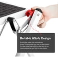 thumbnail image 5 of Metal Folding Step Stool Anti-Slip Wide Collapsible Pedal for Kitchen Mini Ladder, 5 of 5