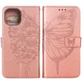 thumbnail image 5 of for iPhone 14 Case Wallet, for Women Men with Card Holder & Magnetic Cover & Kickstand Strap Glitter PU Leather Flip Flower Butterfly Pattern Case for iPhone 14 6.1 inch 2022,Rosegold, 5 of 6