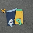 thumbnail image 5 of Esaierr Kids Baby Toddler Boys Summer Shorts Pants Boys Elastic Waist Dinosaur Cotton Shorts Kids Solid Short Pants,Sizes 1-10T, 5 of 8