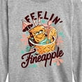 thumbnail image 3 of SpongeBob SquarePants - Feelin Fineapple - Toddler & Youth Long Sleeve Graphic T-Shirt, 3 of 6
