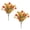 D, variant on Tuscom 2-Pack Artificial Fall Flower Bouquets, 13.8" Harvest Floral Stems Bundle in Orange & Yellow, Faux Silk Flower Arrangement for Thanksgiving Centerpiece, Vase & Mantel Decor