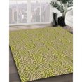 thumbnail image 2 of Ahgly Company Indoor Square Patterned Golden Brown Yellow Area Rugs, 7' Square, 2 of 6