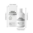 thumbnail image 3 of Xihbxyly Limpiador para El Cuero Cabelludo, Fórmula Nutritiva con Extracto Natural, Solución para El Control Del Cabello Graso, Tratamiento para El Cabello Esponjoso, Cuidado Capilar Diario, para Tod, 3 of 3
