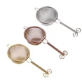 thumbnail image 3 of DIYOO Stainless Strainer Mesh Water Scoop Handheld Supplies Double-layer Filter Reusable Colander Sieve Anti-skid, 3 of 9