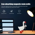 thumbnail image 2 of Magnet Resin Animal Figurine Statue Decor 3D Magnet Crafts for Keys (Swan), 2 of 9