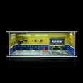 thumbnail image 5 of 1/64 Diorama Car Garage Model, LED Lighting Parking Lot Scene Building Model, Diecast Modell Cars Display Case, Gift, Toy, 5 of 12