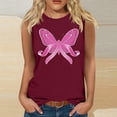 thumbnail image 2 of Bogo Sexy Summer Tops For Women 2025 Cotton Tank Top Women Loose Fitting Women Tunic Tops Dressy Casual Cute T Shirts For Women, 2 of 4