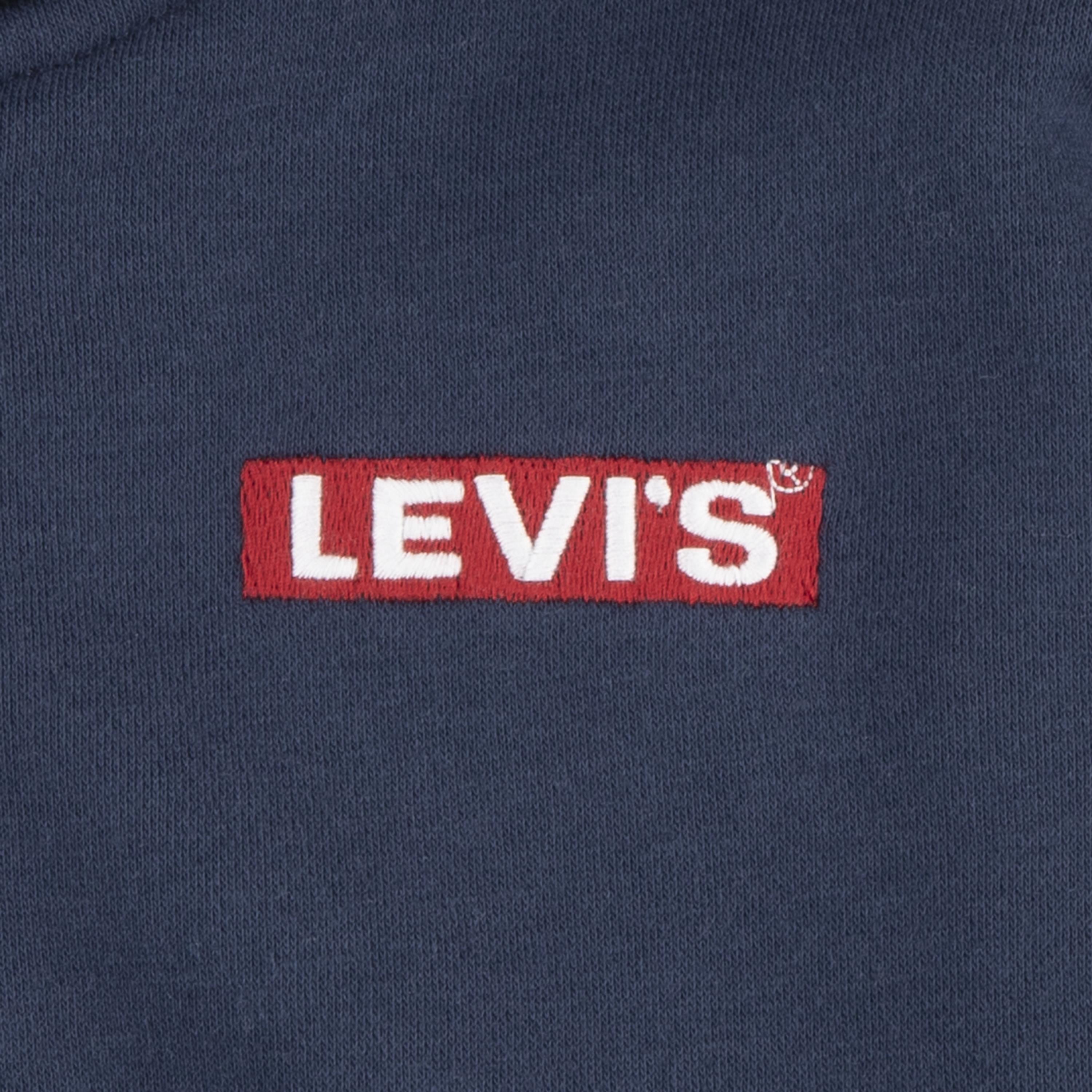 Levi's Boys Boxtab Full Zip Heavyweight Fleece Hoodie, Sizes 4-18