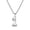 Silver 1, variant on HIJONES Women's Men's Stainless Steel Athlete Necklace Silver 29
