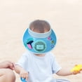 thumbnail image 1 of Sombrero Del Ventilador de La Visera Del Sol Hugo ajustable Lindo ala Grande para Niños azul, 1 of 10