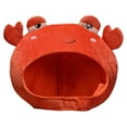 thumbnail image 3 of tredstone Funny Animal Shape Plush Hat Photo Props Cartoon for Animal Cosplay Party, 3 of 8