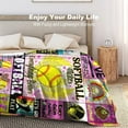 thumbnail image 6 of Soft Softball Blankets for Girls Boys 8-10-12,Warm Cozy Softball Blankets and Throws Sport Fans Bed Bedding Sofa Birthday Christmas Softball Gifts for Team Teen Girl Adults 60"x50", 6 of 6
